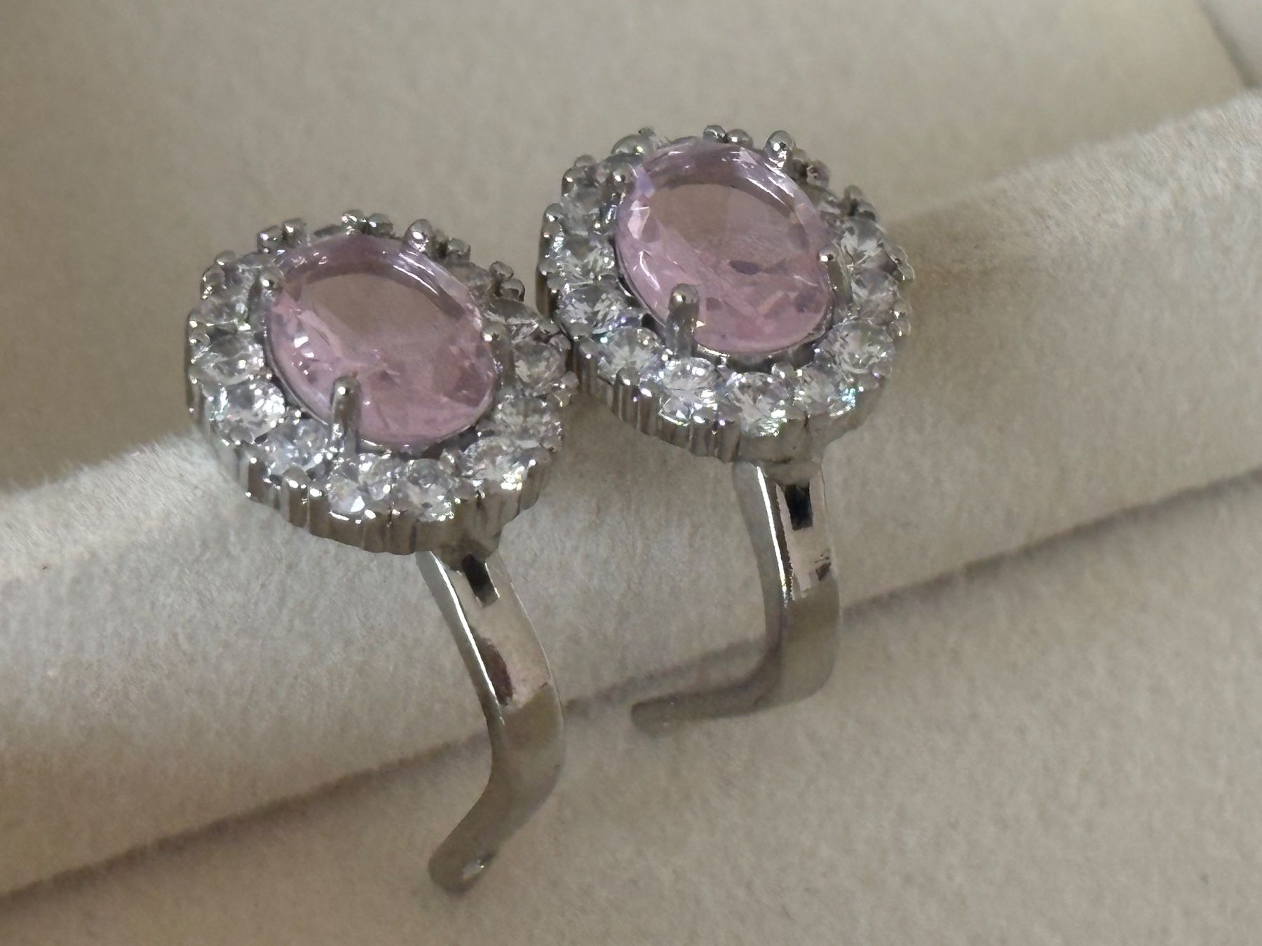 Ohrringe & -stecker: Luxus Elegante Ohrstecker Ohrschmuck  Farbe:Silber – Neu (gemäss Beschreibung) aus Biel-Bienne von Roserosse13 2