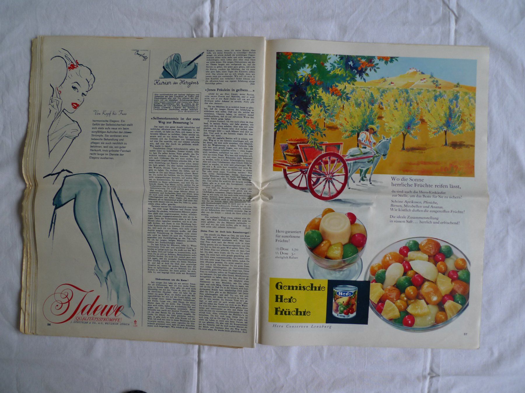 Zeitschriften & Magazine: Zeitschrift Sie + Er , Nr. 20, 17. Mai 1956 – Gebraucht aus Winterthur von Sacramons 6