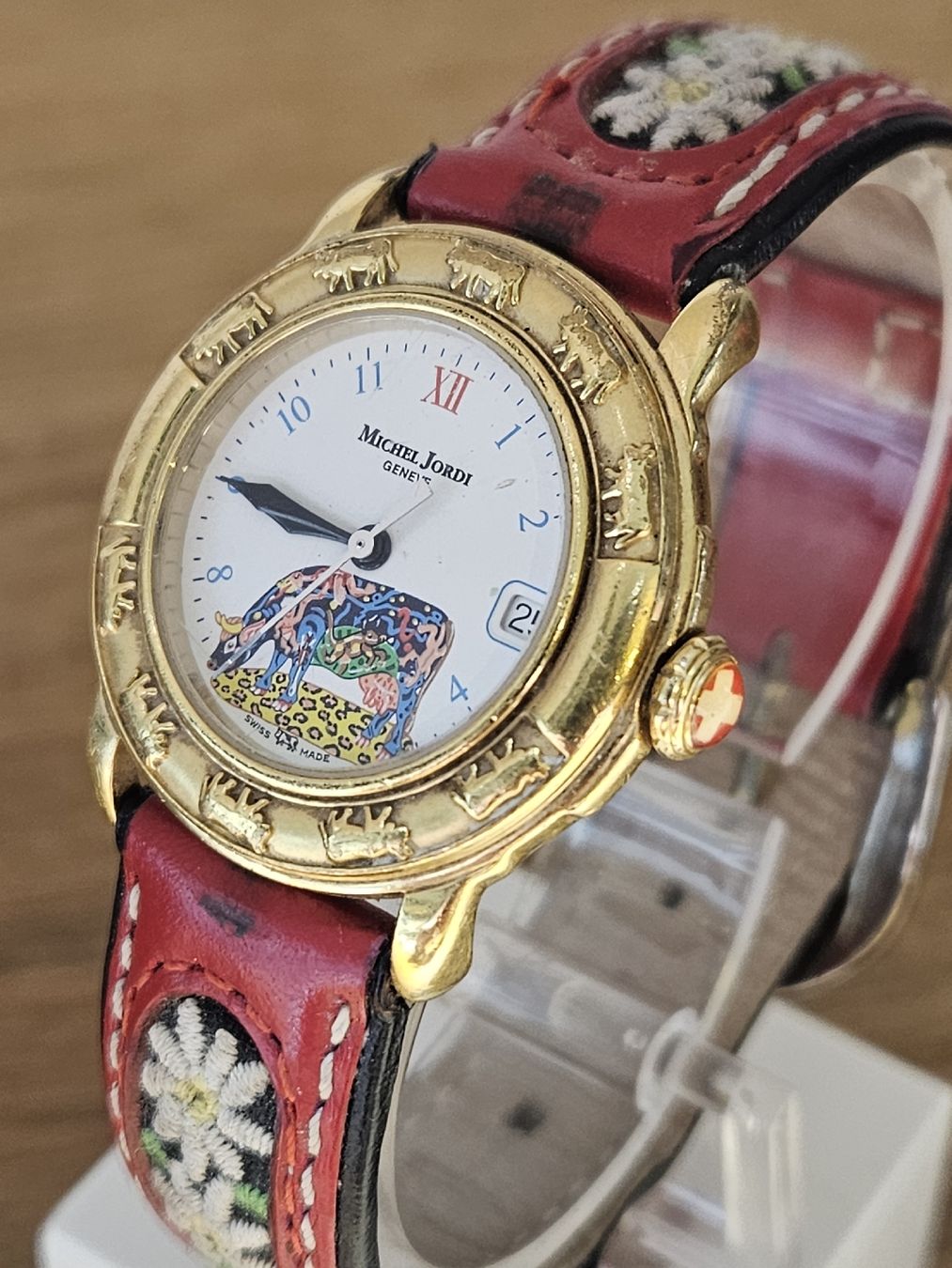 Michel Jordi Orologi: Michael Jordi Uhr 33mm Gold Plated  – Usato da Flamatt venduto da pie_f9zm 3
