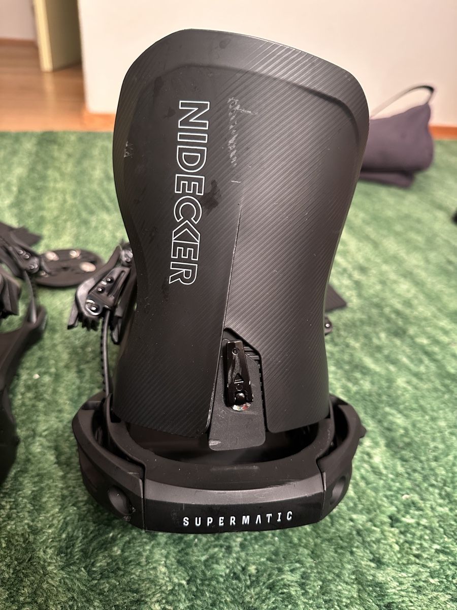 Macchine rilegatrici: Nidecker Supermatic Snowboardbindung; Gr. XL – Usato da Hettlingen venduto da Nonnenhase 5