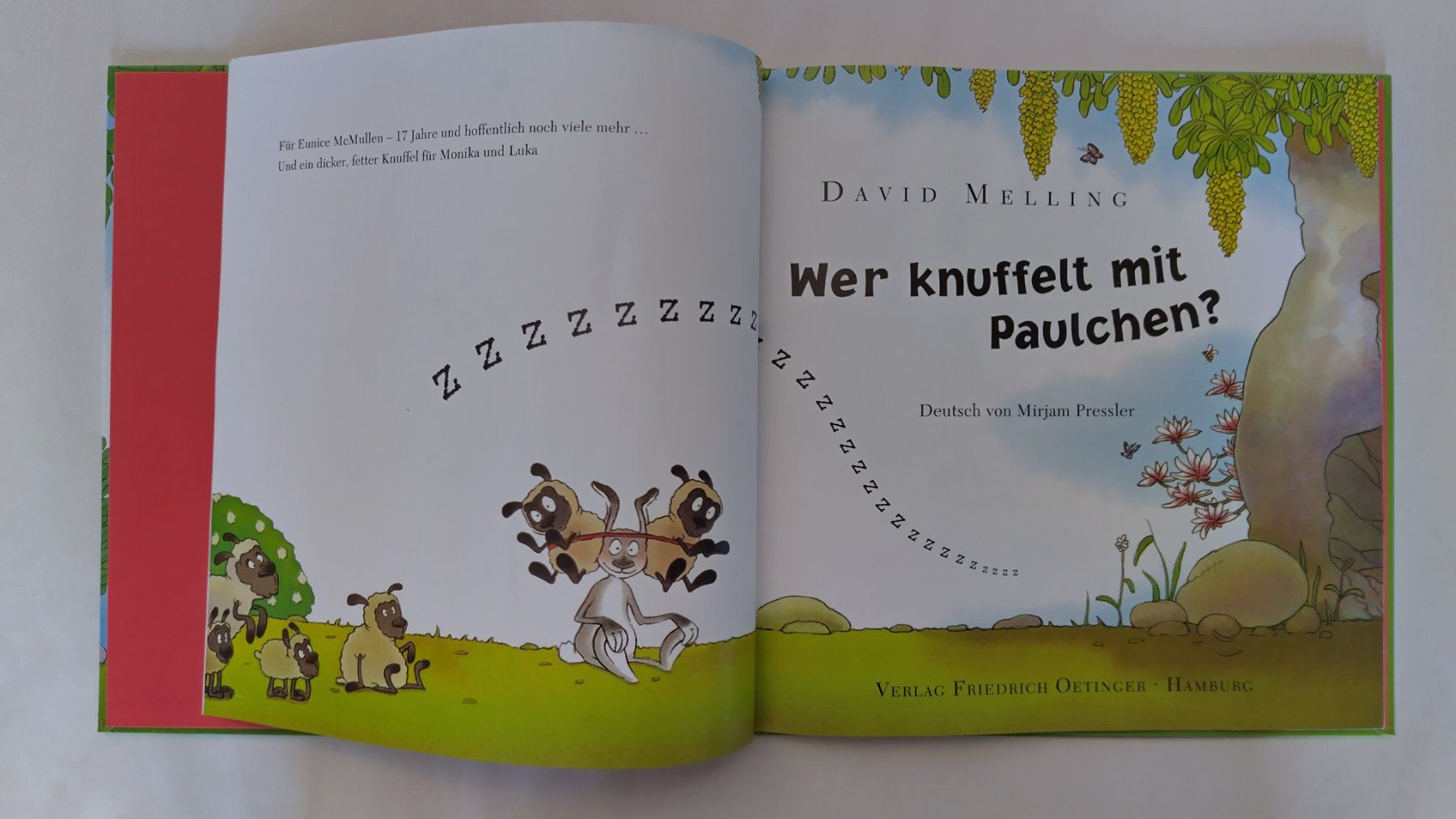 Libri: Wer knuffelt mit Bär Paulchen? / Grosses Bilderbuch – Usato da Bellach venduto da JingleJerry 2