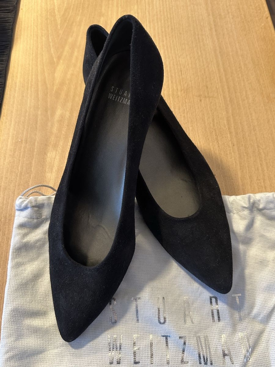 Stuart Weitzman Damenschuhe: Stuart Weitzman Pumps, Schwarz, Gr. 39.5 – Neu und originalverpackt aus St.Gallen von suri2633