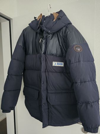 Napapijri Daunenjacke Herren Grösse XXL dunkelblau 