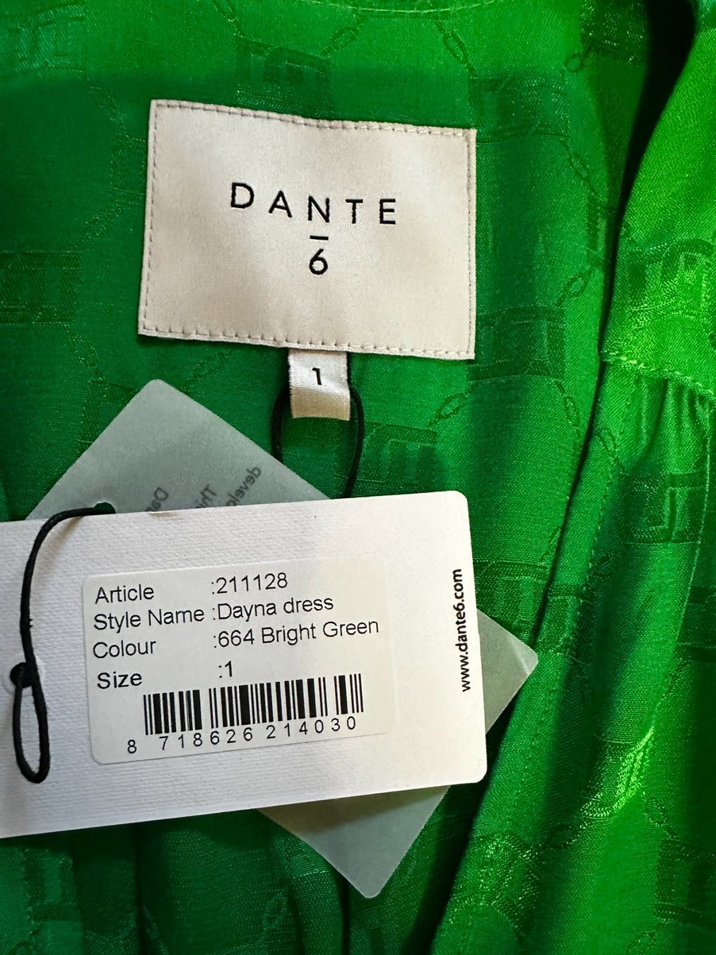 Kleider: Robe Dante6 vert taille 1 – Neu und originalverpackt aus Bernex von euma1976 5