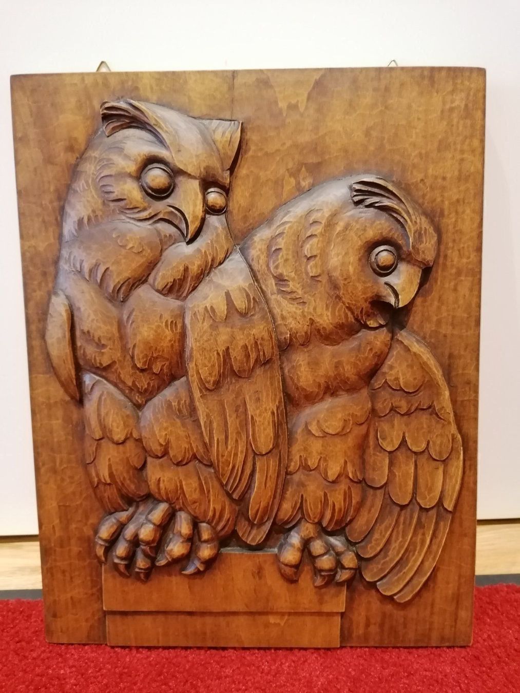 Articoli in legno: Holz Bild von O.Hurter CH 1925 – Usato da Muri AG venduto da goodmood17