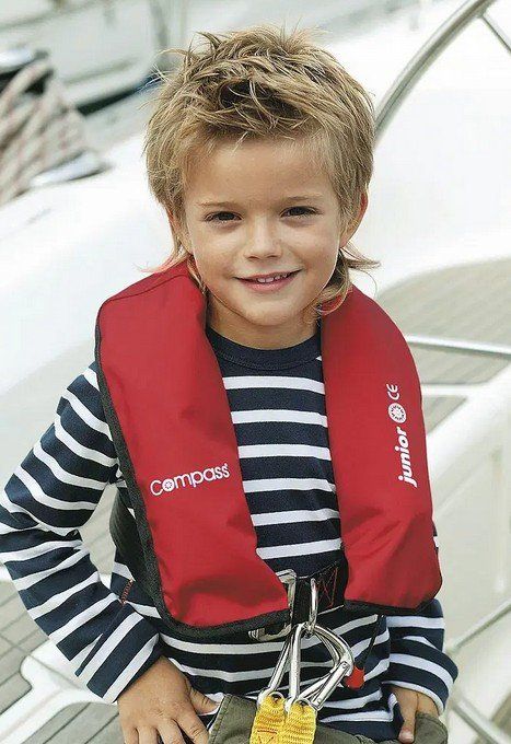 Schwimmwesten: Junior-Rettungsweste von Fa. Compass – Neu und originalverpackt aus Niederneunforn von Kamtschatka