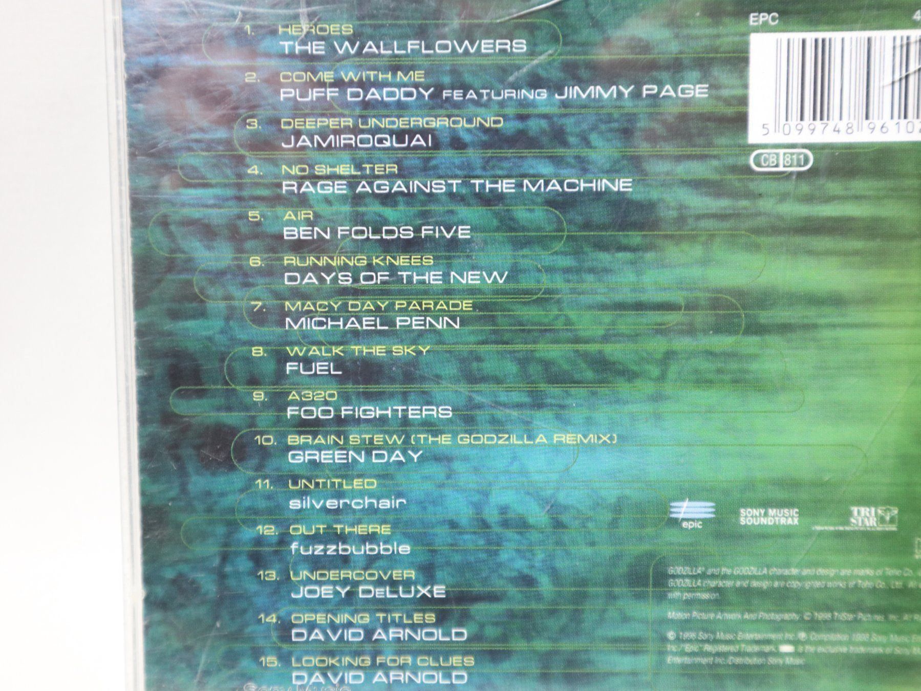 CDs: CD Godzilla Soundtrack Puff Daddy compilation – Gebraucht aus Eschenbach SG von Astalavista 2