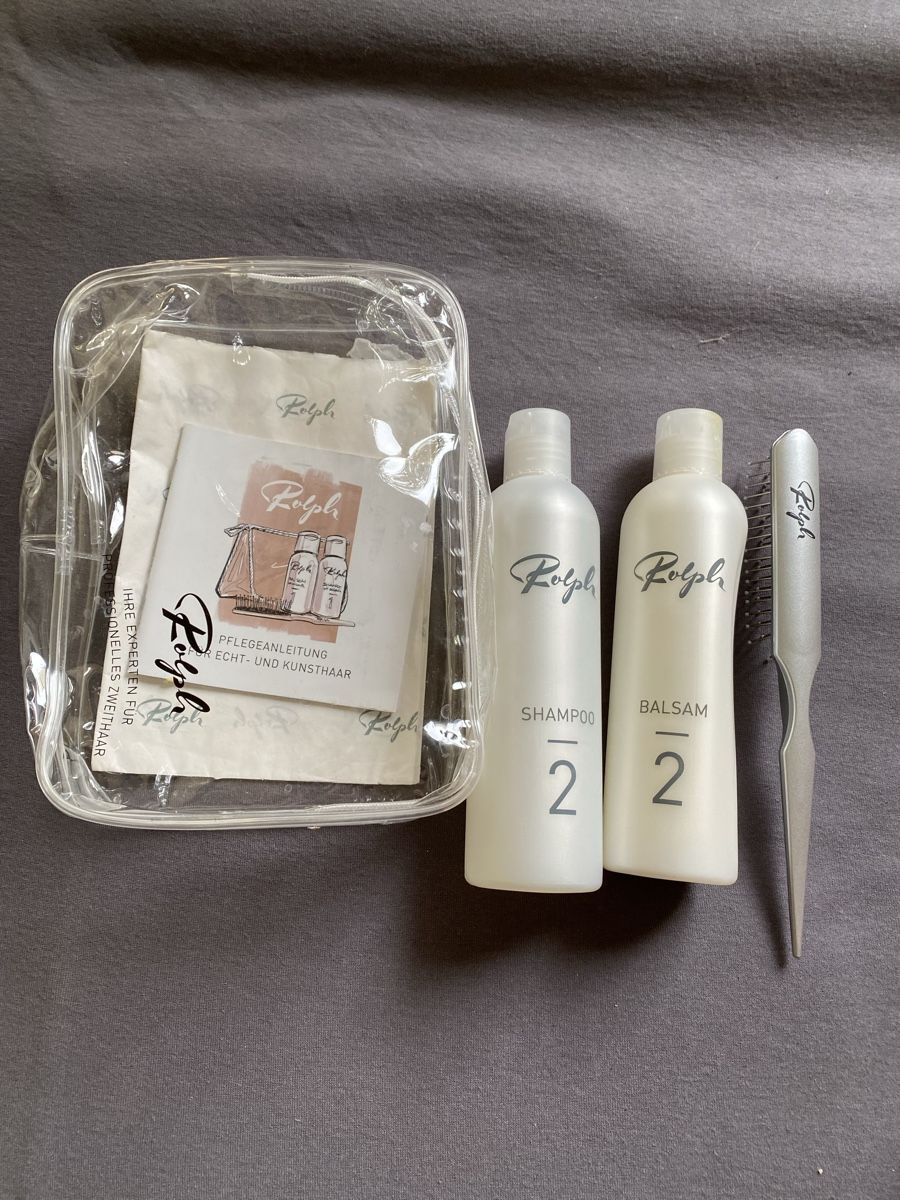 Prodotti di pulizia: extensions set Rolph - Shampoo & conditioner! – Nuovo e nell'imballaggio originale da Zürich venduto da linlin02