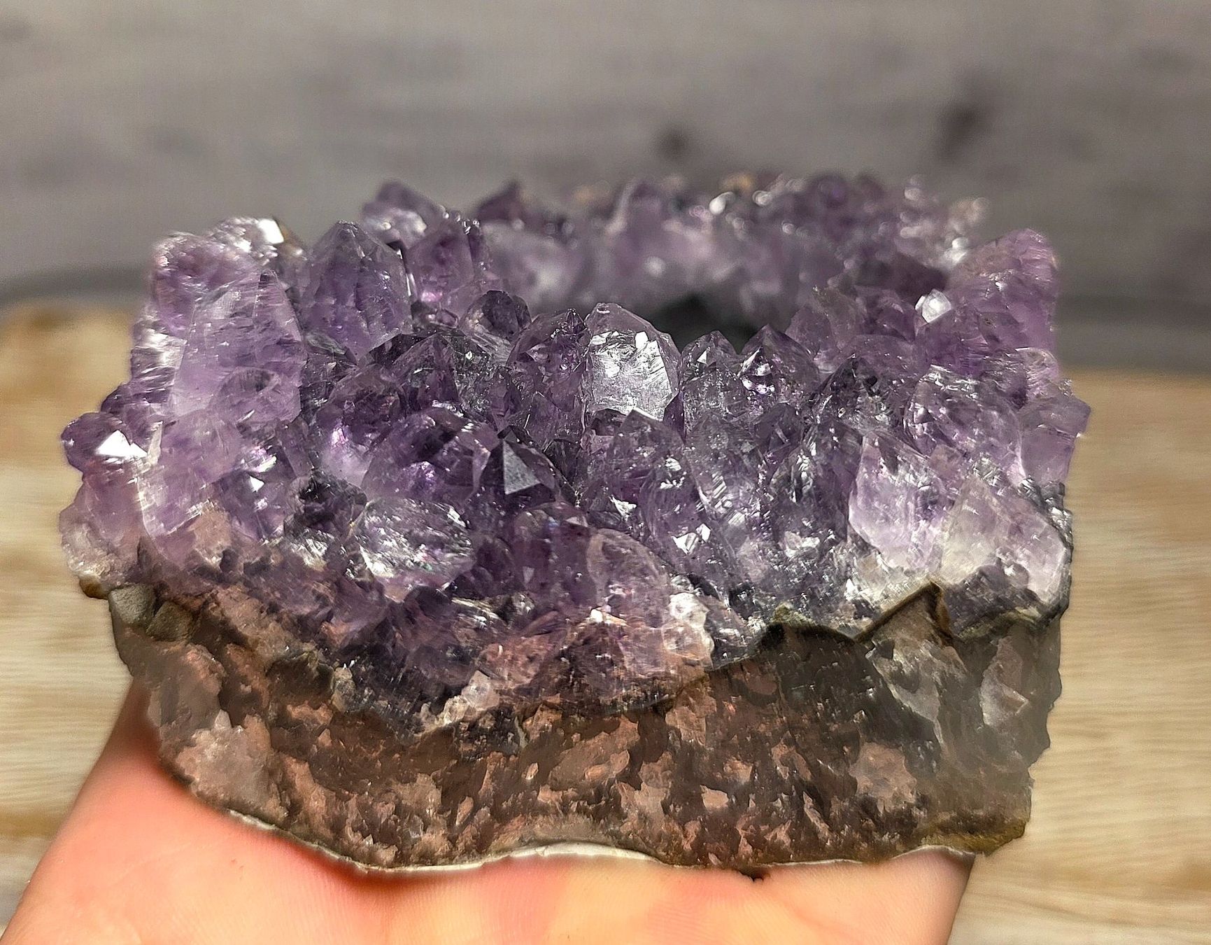 Minerali & Pietre curative: Amethyst Teelicht Halter D 505g – Nuovo e nell'imballaggio originale da Matzingen venduto da Shay_Crystalz 2