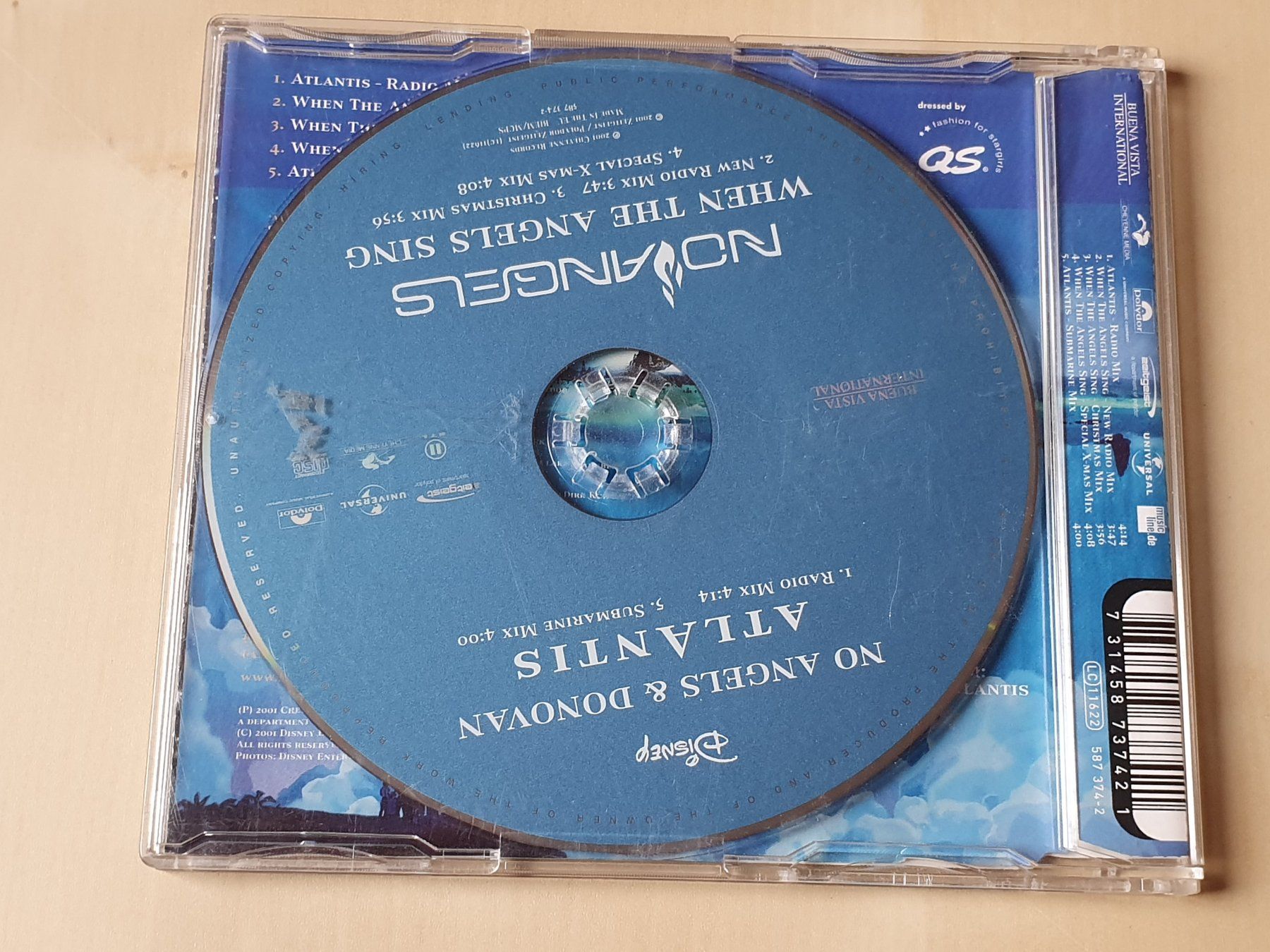 CDs: No Angels Atlantis – D'occasion à Stansstad par collectorsshop 1