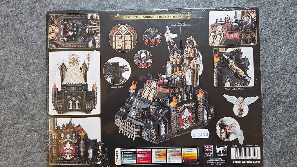Kit di modellismo & Modellini statici: Warhammer 40k Adepta Sororitas Exorcist – Nuovo e nell'imballaggio originale da Rothrist venduto da Benj1990 1