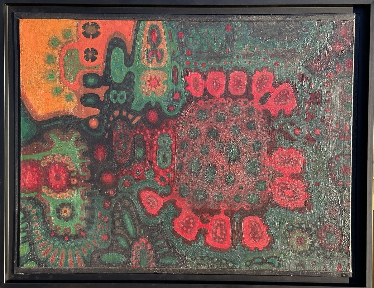 Dipinti: Rare tableau huile Walter Mafli, période psychédélisme  – Nuovo (secondo la descrizione) da Sion venduto da BricEnBroc