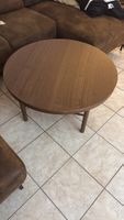 Runder Tisch Buche/Spanplatte geölt neuwertig 90cm