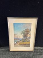 EDUARD HELLER(1852-?) Aquarelle signée