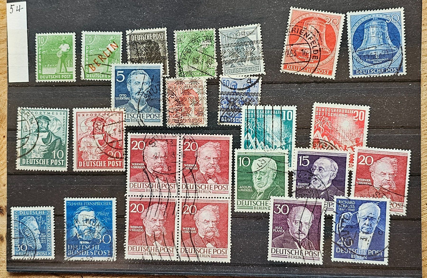 Tutti i francobolli: Deutschland - Briefmarken ab 1946 – Usato da Les Valettes venduto da Nuba1