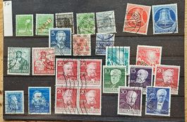 Deutschland - Briefmarken ab 1946