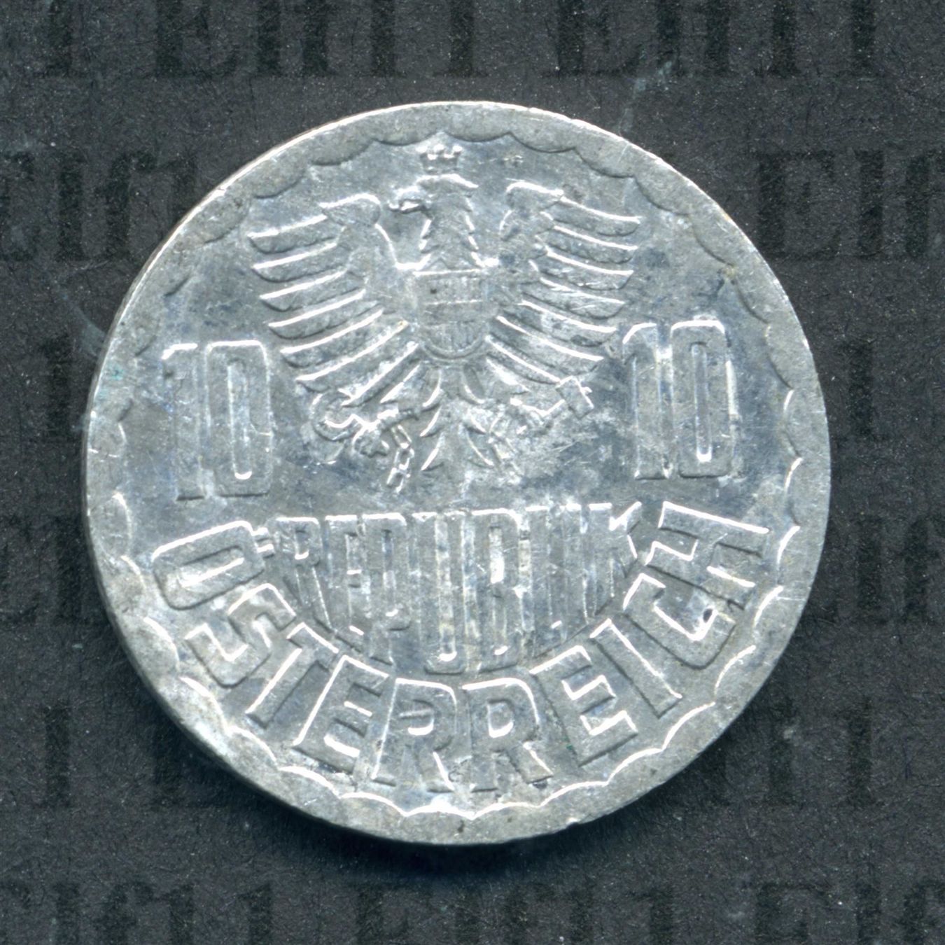 Alle Münzen: ATS___0.10 1991 ss-vz 10 Groschen – Gebraucht aus Widnau von Elf11 1
