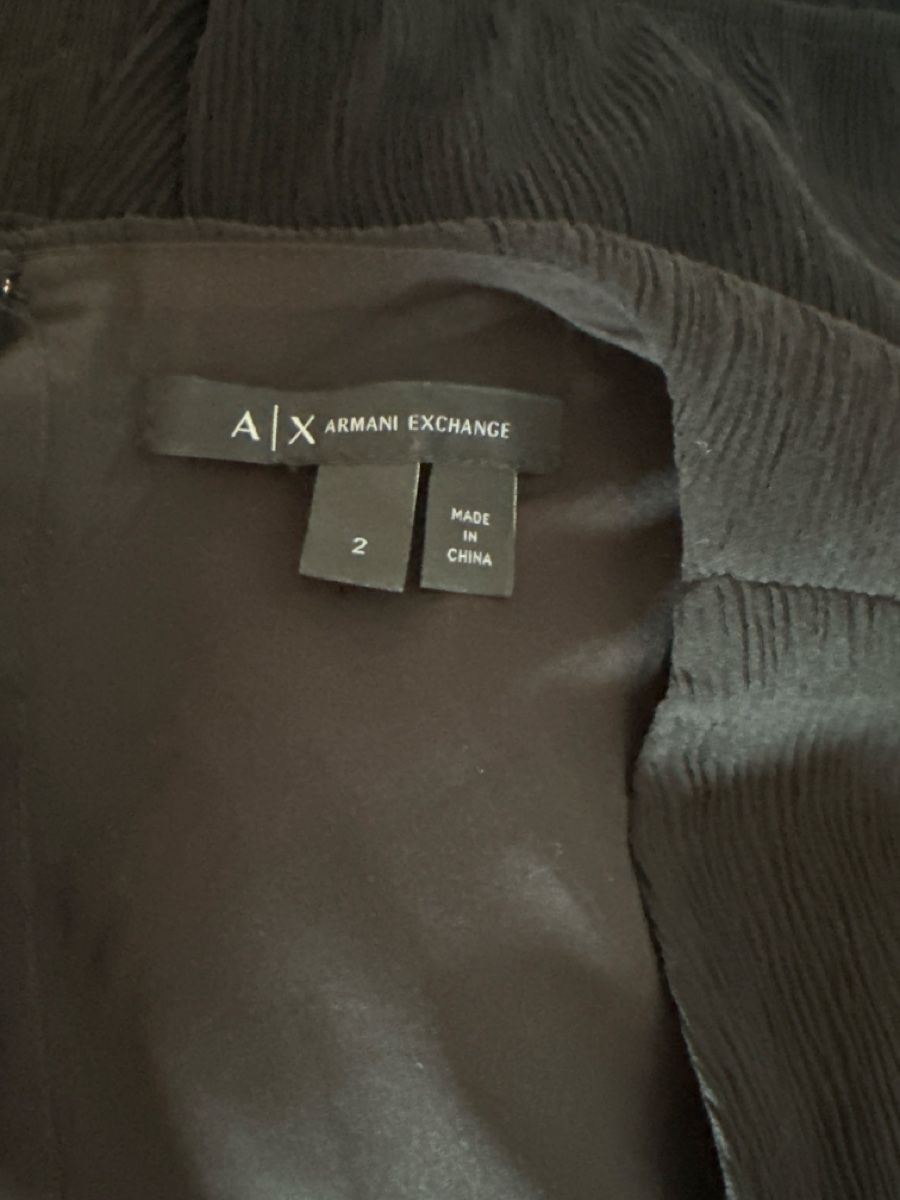 Armani Kleider: Armani Exchange Kleid schwarz Grösse 2 – Gebraucht aus Heiden von fam_797q 3