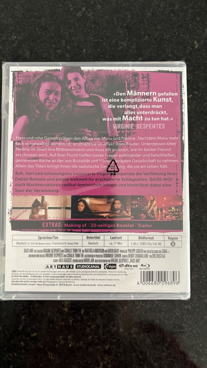 Tous les DVDs: Baise-Moi blu-ray – Neuf avec emballage d'origine à Günsberg par Ulknudel 1