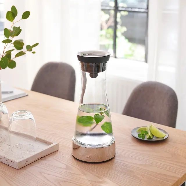 Caraffe: Philippi Karaffe mit Cool-Kühlboden – Nuovo e nell'imballaggio originale da Murgenthal venduto da IceXcube 1