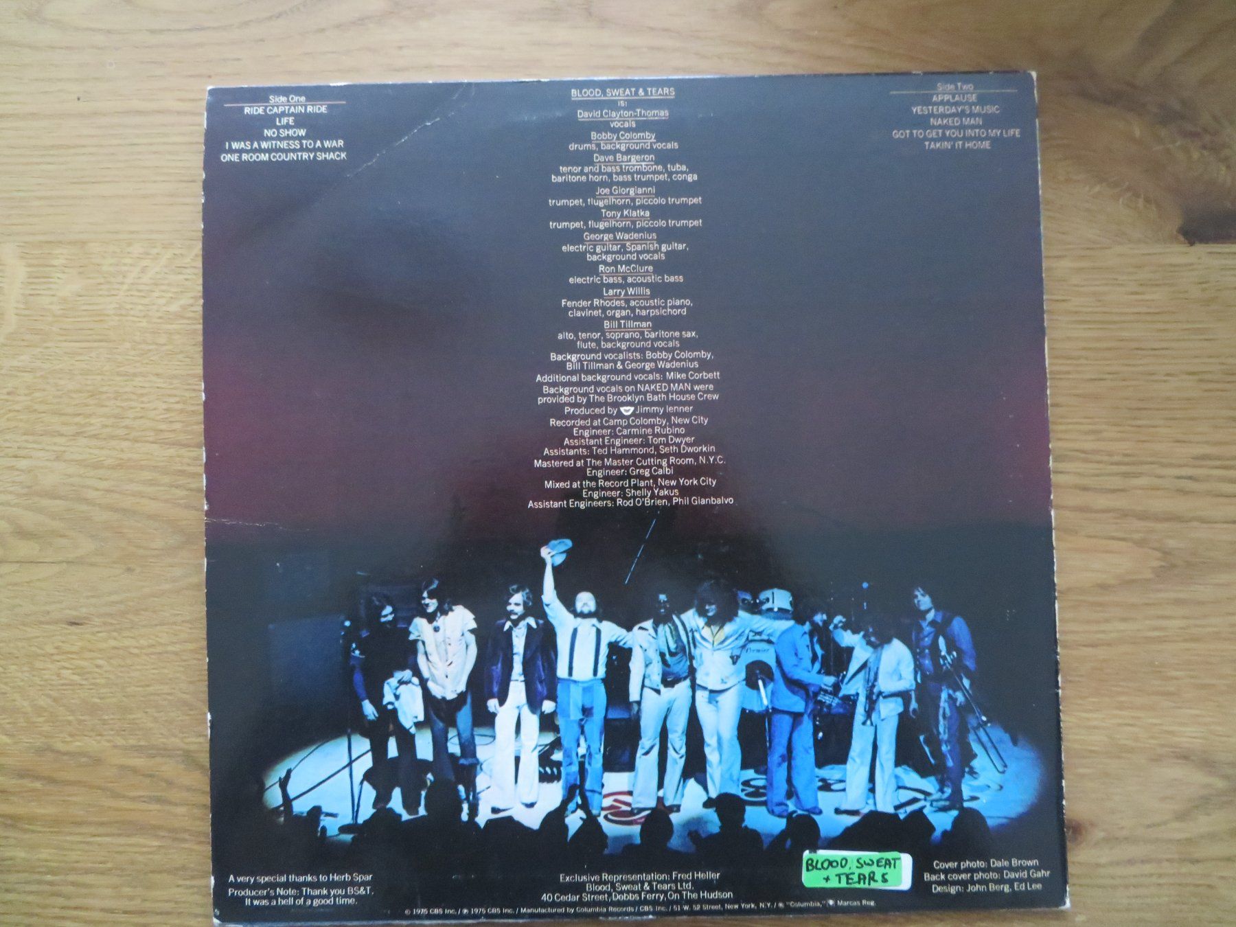 Schallplatten: BLOOD SWEAT U TEARS NEW CITY – Neu (gemäss Beschreibung) aus Zürich von max_cp5f 1