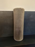 Kissenrolle Kunstfell braun-grau