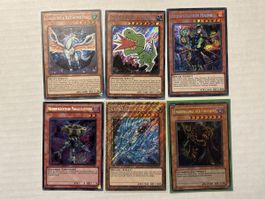 Yugioh Monster Paket 6 X Secret Rare in Top Zustand😍