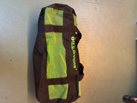 U.S. Divers Tauchtasche schwarz/grün Netz
