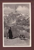 GRAND-SAINT-BERNARD - Maître et Chien