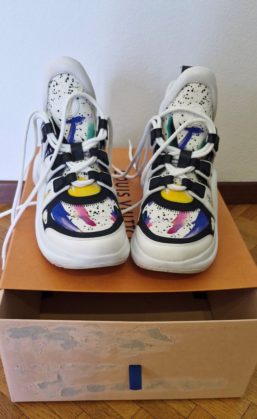 Louis Vuitton Damenschuhe: Louis Vuitton Archlight Gr. 37 sneakers donna, multicolore – Gebraucht aus Pregassona von ivi_xgd5 8