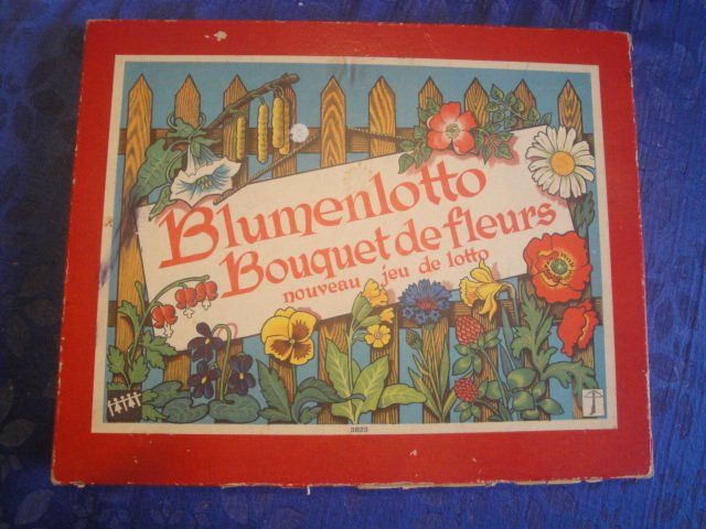 Spiele: Blumenlotto 50er Jahre – Gebraucht aus Zollikerberg von Kui