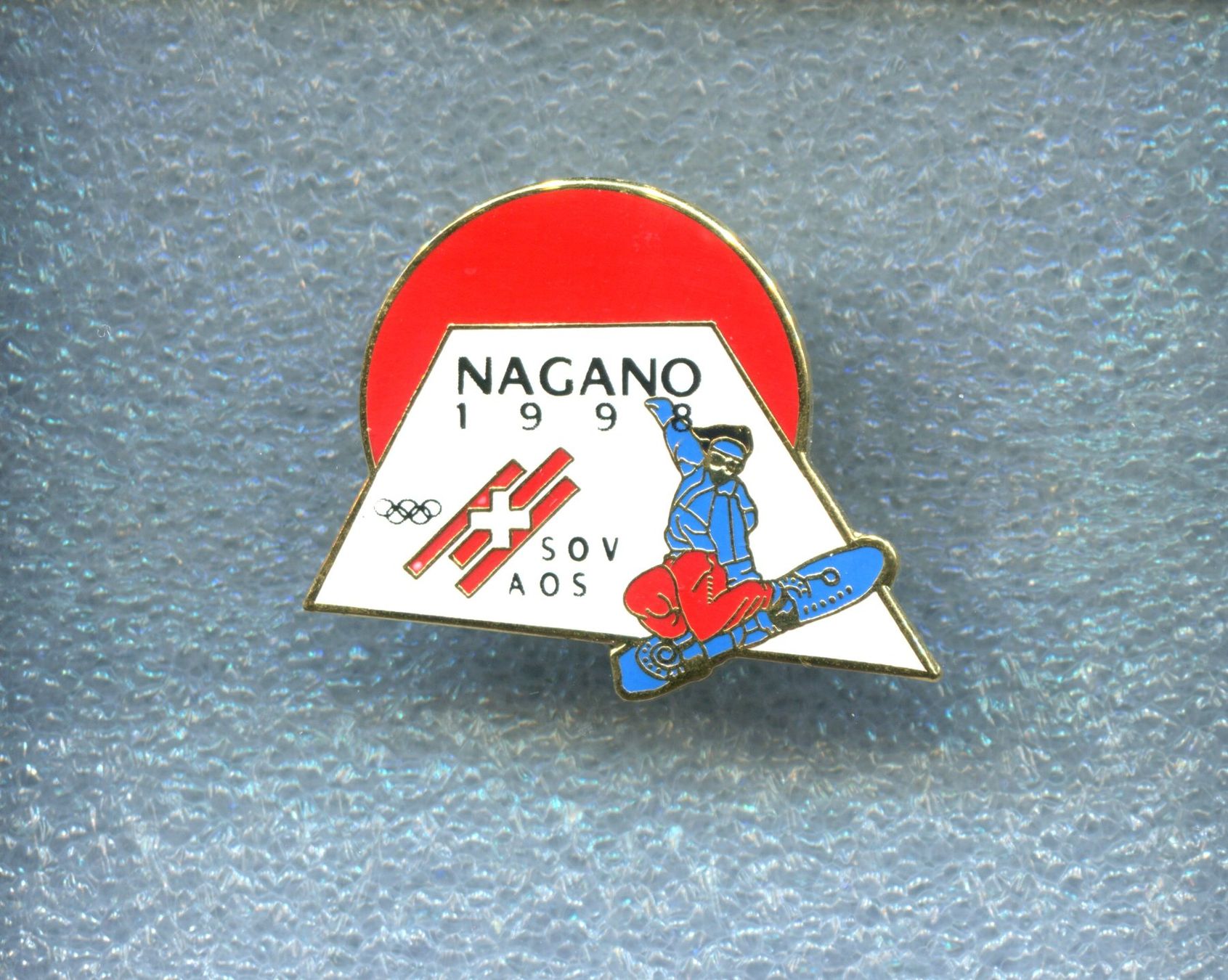 Placchette & Badge: Olympiade Nagano '98  SNOWBOARD – Usato da Winterthur venduto da Sammleroase