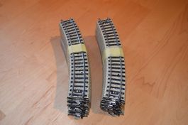 Märklin gebogenes Gleis 5100 - 20 Stück (KXR1)