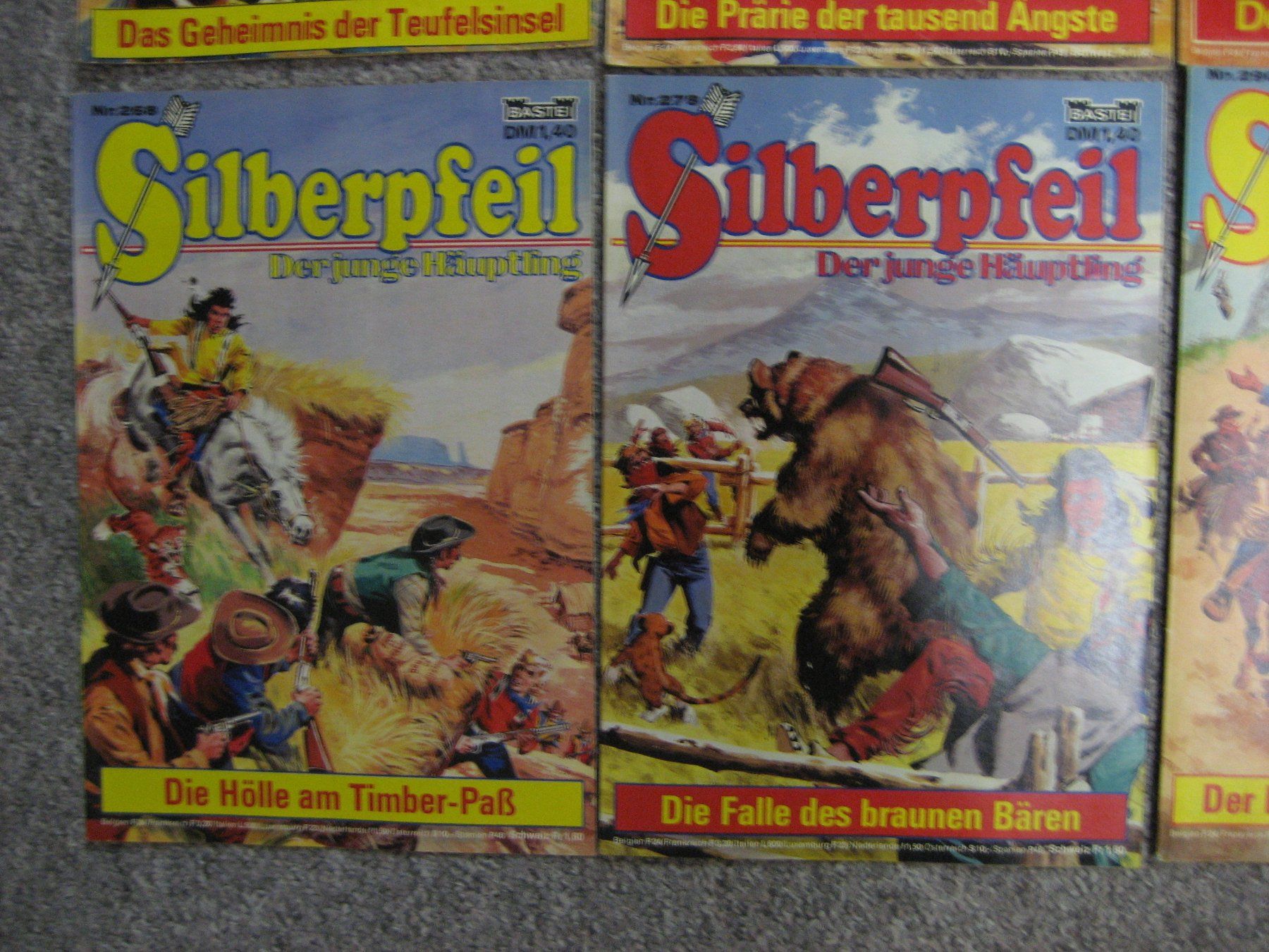 Comics: 8 Silberpfeil Comics – Gebraucht aus Bottighofen von Spiderman61 3
