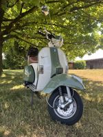 Vespa px 125 weiss/grün sehr guter Zustand nur 1826km
