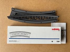 Marklin 7269 M Gebogenes Rampenstück R2/437,4 mm