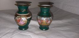 2 x petits vases / kleinen Vasen JOSEF KUBA (1930-1945)