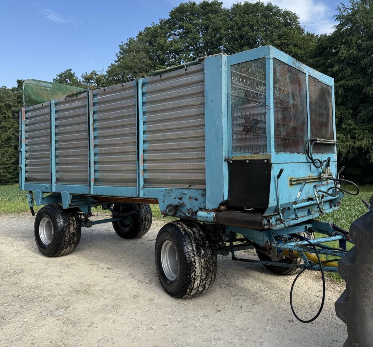 Rimorchi: 2 Mengele Dosierwagen Häckselwagen – Usato da Orpund venduto da Laersu00