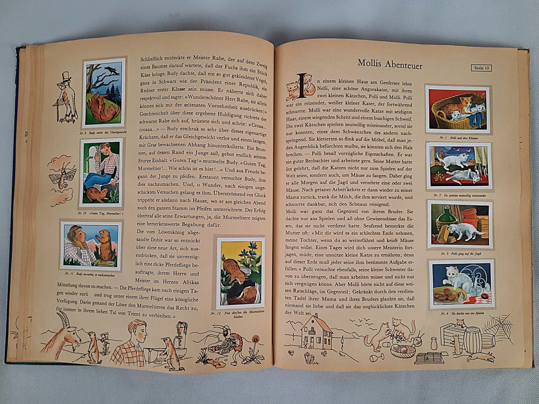 Libri: Märchenbuch "24 neue Tiermärchen" (1953) – Usato da Beinwil am See venduto da Restwert_Beinwil 4