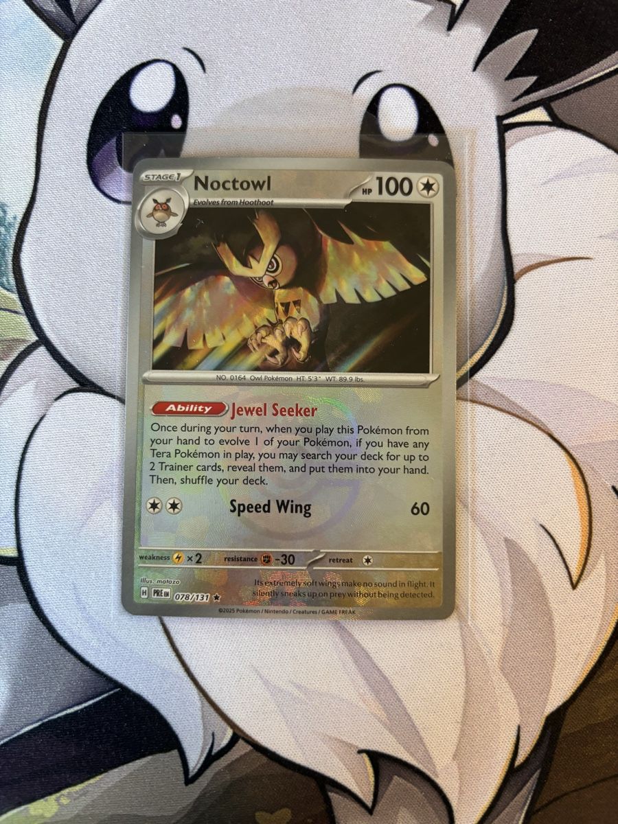Pokémon Sammelbilder & Trading cards: Noctowl Master Ball (PRE 078) – Gebraucht aus Regensdorf von sam_qrg5