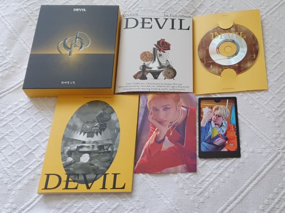 CDs: Oneus - [Devil] 1st Album Set – D'occasion à Kriens par befor83 8