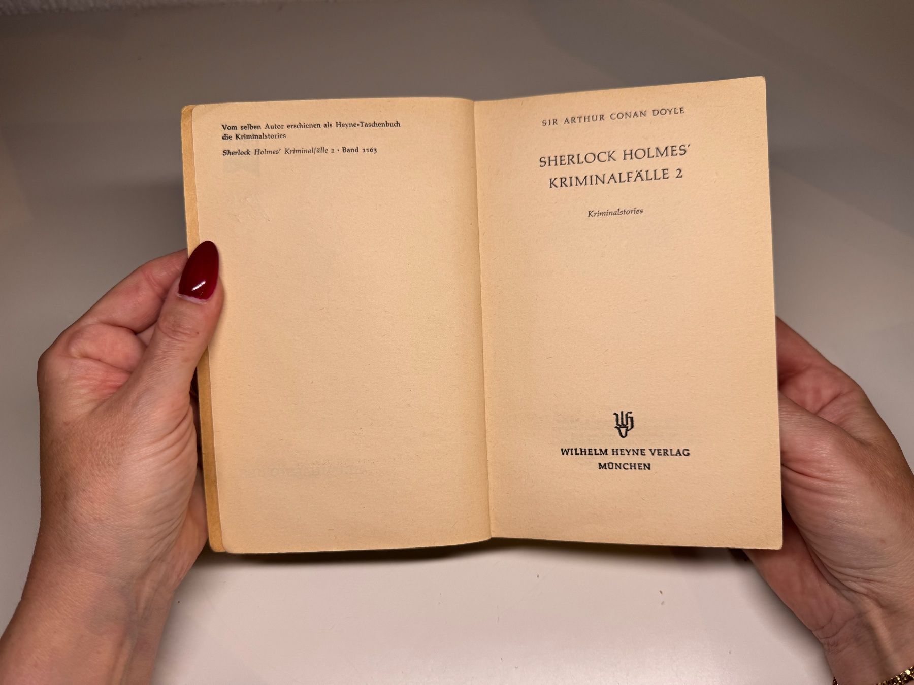 Libri: ROMAN: Conan Doyle, Sherlock Holmes Kriminalfälle – Usato da Grosswangen venduto da Deutsche_Romane 2