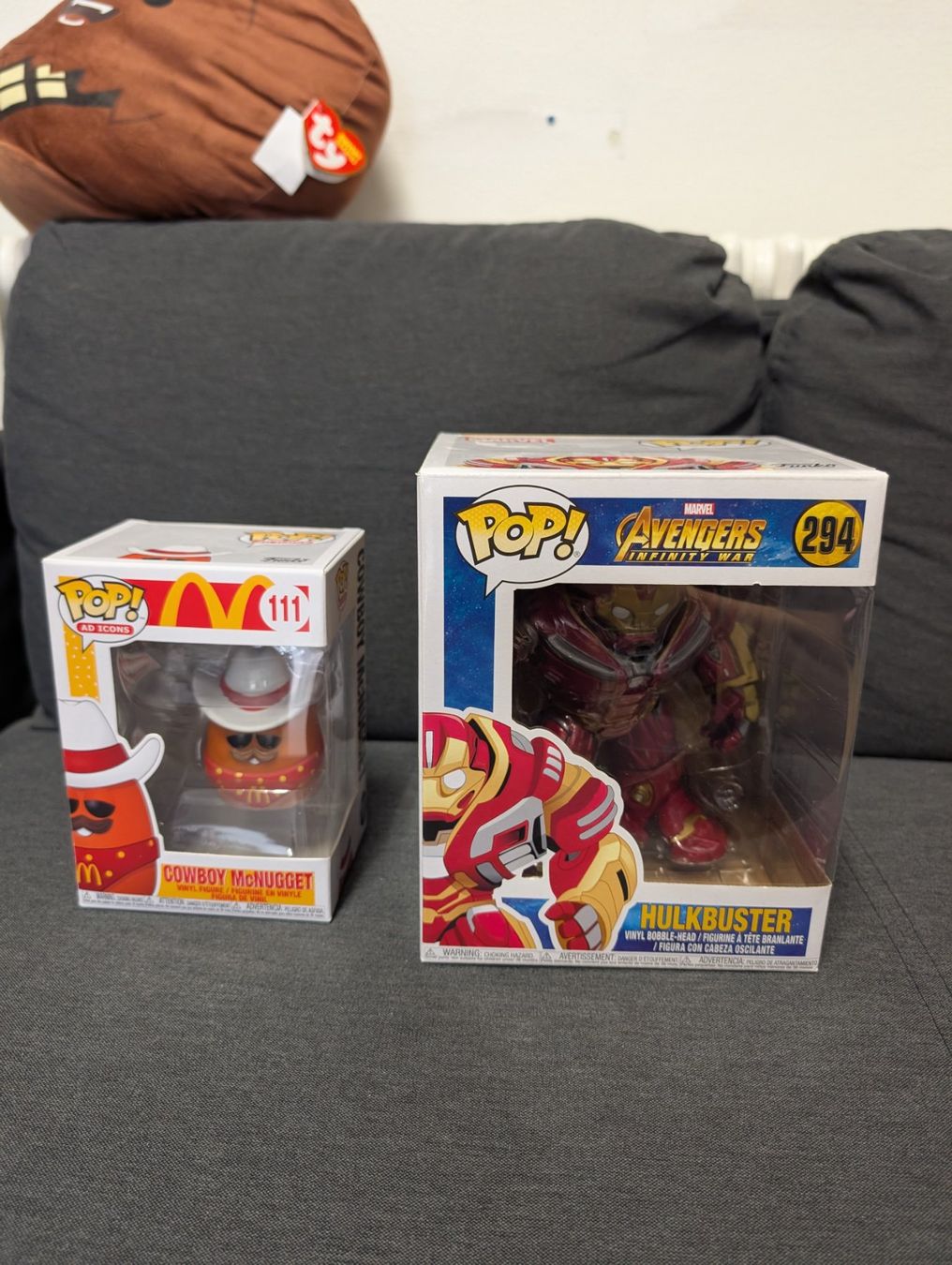Funko Statuette: Funko pop Avengers Infinity War 294 Hulkbuster – Usato da Giubiasco venduto da Ticinerd 2