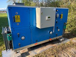 Lüftungsgerät ZUL/ABL mit Wärmerückgewinnung + Lufterhitzer