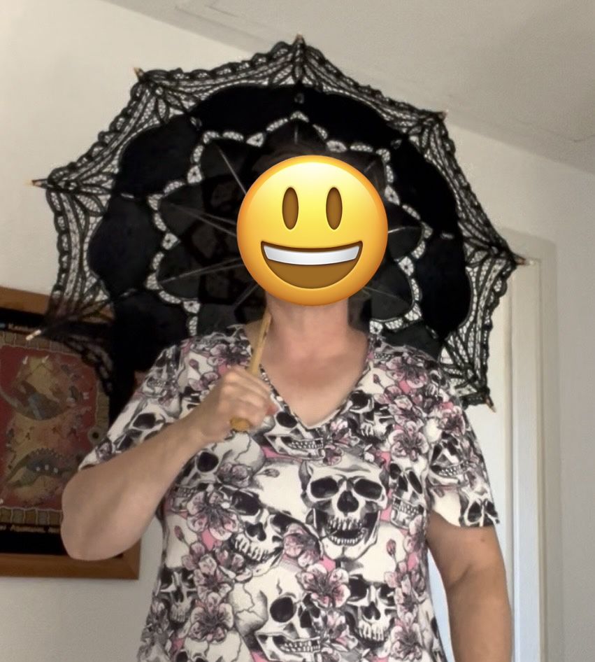 Ombrelloni: Sonnenschirm im Gotischem Style! – Nuovo (secondo la descrizione) da Kallnach venduto da sta_sy57 4