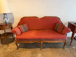 Antikes Louis XV Sofa / Kanapee – Geschweiftes Canapé