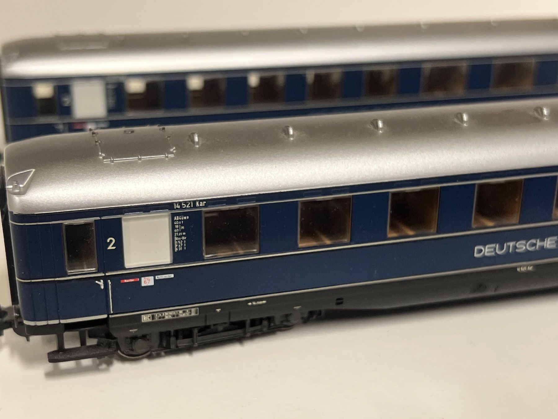 Märklin Modellini di ferrovie: Märklin H0 Schnellzugwagen DB Set – Usato da Geroldswil venduto da TopTrain54 4