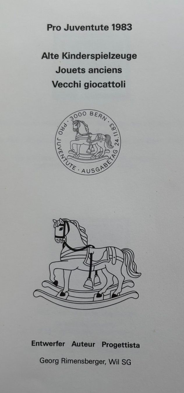 Tutti i francobolli: PRO JUVENTUTE BÜCHLEIN 1983-1986 – Usato da Ostermundigen venduto da Wyatt-Earp 2