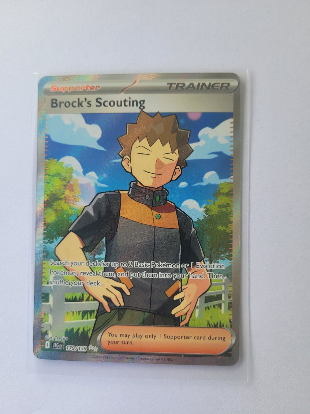 Pokémon Carte collezionabili: Pokémon Brock's Scouting EN – Nuovo (secondo la descrizione) da Brunnen venduto da Schlumpf018
