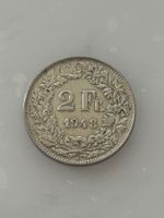 2 Franken 1948  Rar